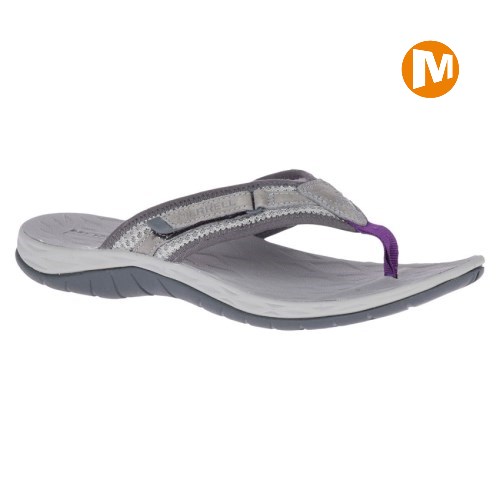 Merrell Siren 2 Flip Flops Damen Grau [DE-FXBUY]